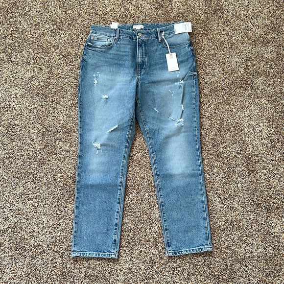 Good American Good Classic Stretch Jeans Size 10/30 - Picture 5 of 10